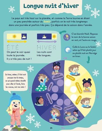 Norvège - Magazine d'activités pour enfant 4-7 ans - Les Mini Mondes 3