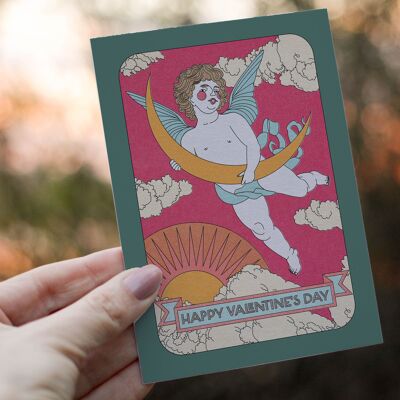 Cupid' Celestial A6 Valentine's Day Card | Fully Recycled