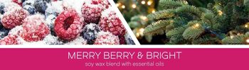 Bougie Merry Berry & Bright Goose Creek® 411 grammes 2