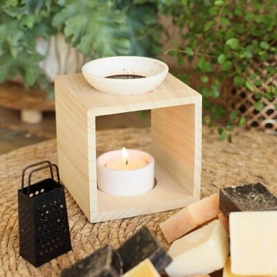 Aroma Burner - Baru 10.5x10.5x12cm