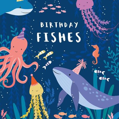 Under The Sea Children's Birthday Card