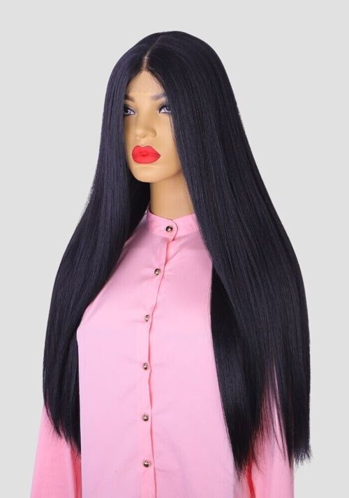 Change: Straight Middle Part Wigs