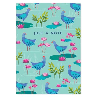 Just a Note Pretty Card