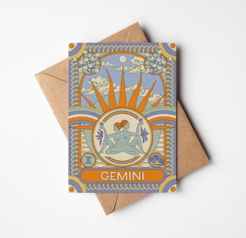 Carte de vœux Starsign Zodiac A6 | Entièrement recyclé 6