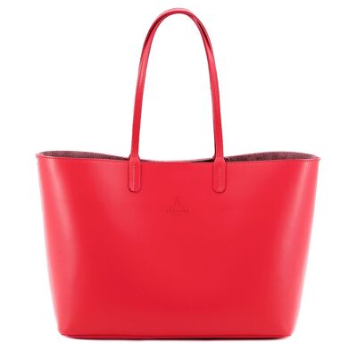 Bolso tote Maxima de piel