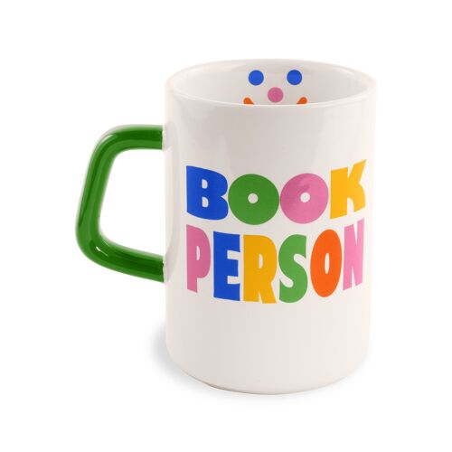 Hot Stuff Ceramic Mug, Book Person