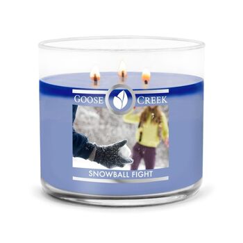 Bougie Snowball Fight Goose Creek 411 grammes 1