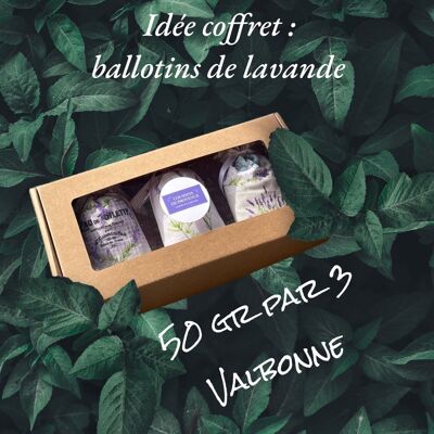 Lavendel-Ballotin-Box