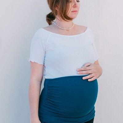 Haramaki Reversible Pregnancy | Petrol Blue & Black