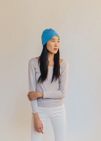 Turban de base | Bleu 2