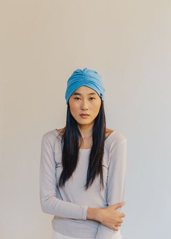 Turban de base | Bleu 4