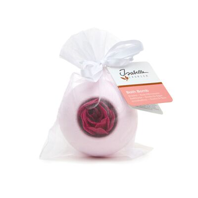 Boule bain effervescente pochette organza ROSA - ISABELLE LAURIER