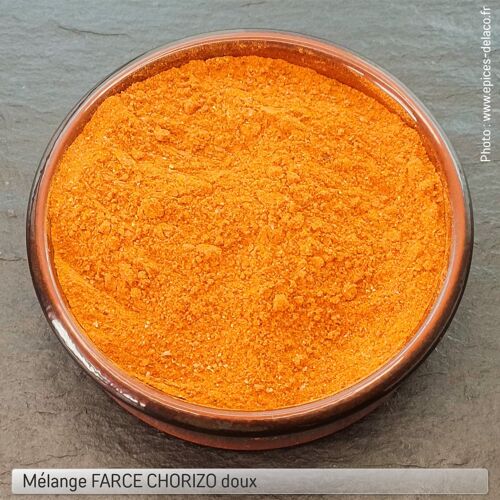 FARCE CHORIZO Doux - condiment, herbe, épice et aromate - éco recharge