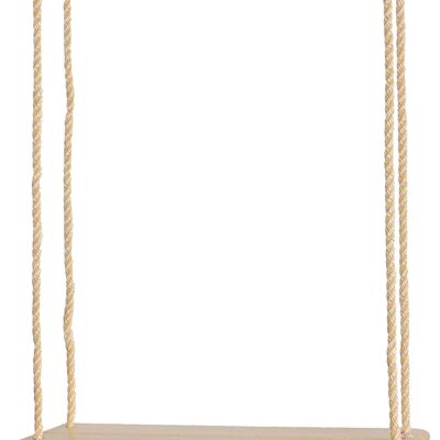 Wooden family swing with extra large seat 90 kg - 2447