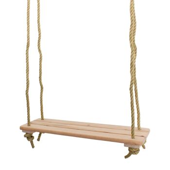 Balançoire en planche de bois pour enfant - 24021 1