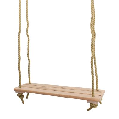 Balançoire en planche de bois pour enfant - 24021