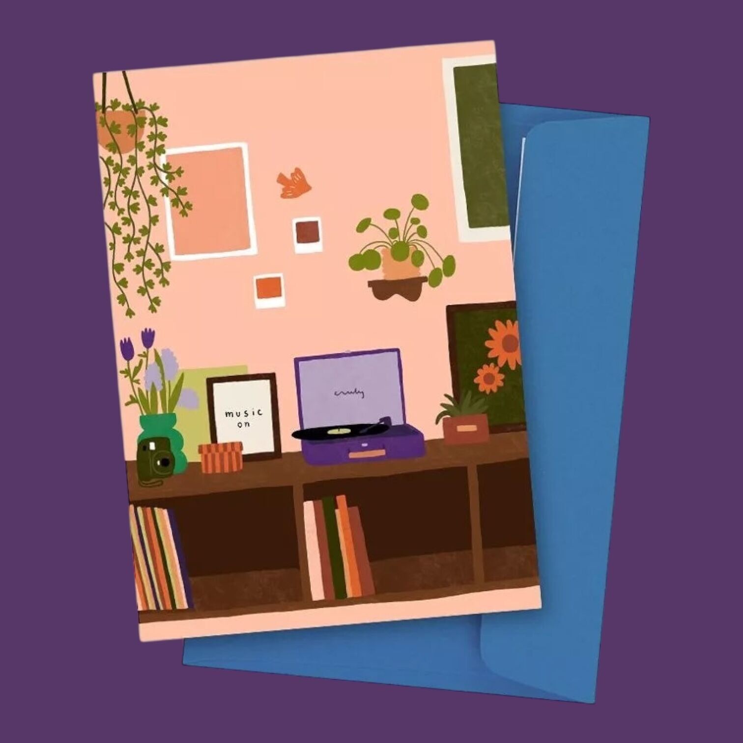 Carte postale Music On !