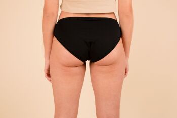 Culotte menstruelle noire - flux abondant 2