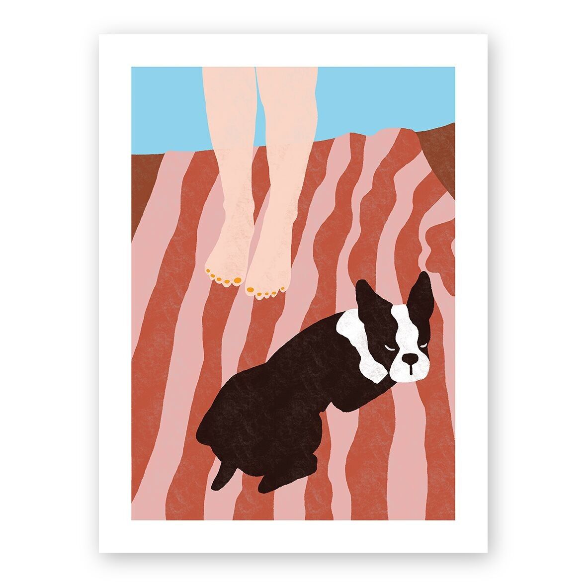 Locandina . estate del cane