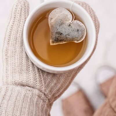 Bolsa de té orgánico xoxo corazón - Desayuno Inglés
