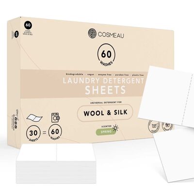 Detergent Washing Strips for Wool and Silk