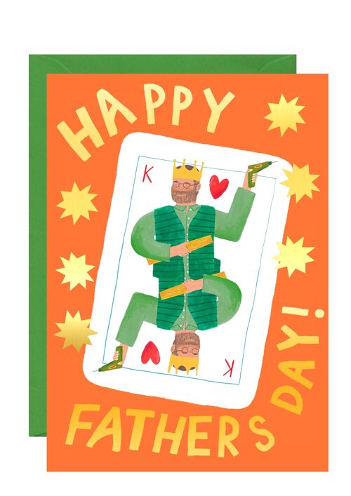 O-CF0015 FATHERS DAY KING CARD