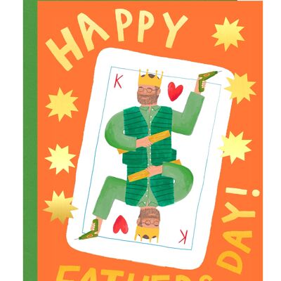 O-CF0015 FATHERS DAY KING CARD