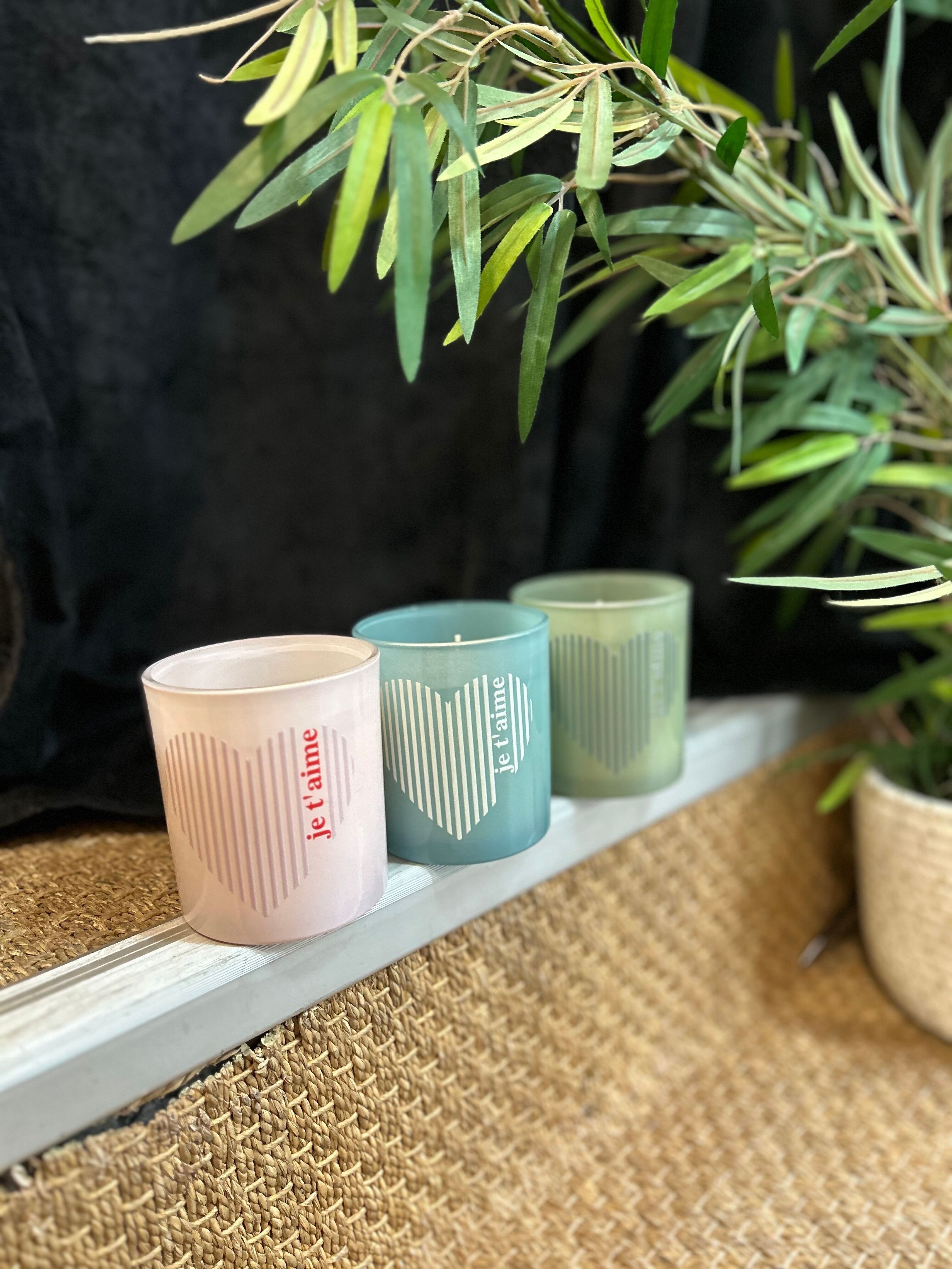 Scented candle “I love you” Valentine’s Day