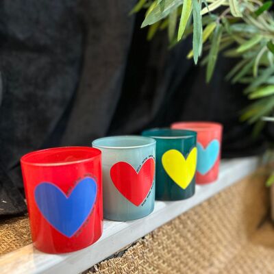 Valentine's Day "Heart" scented candle