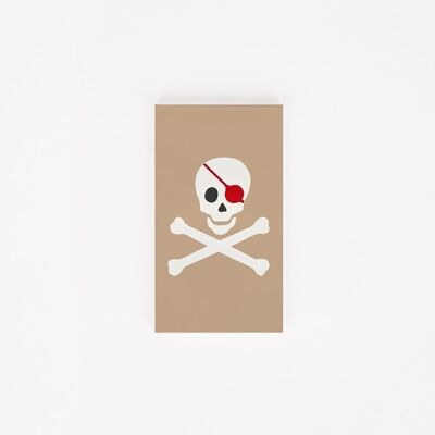 Mini-Notizbuch: Pirat
