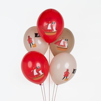 5 Balloons: pirate