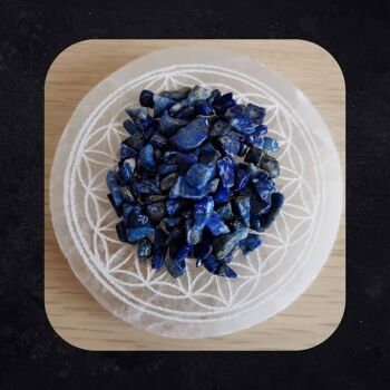 Bougie 'Intuition' - Lapis Lazuli Encens 4