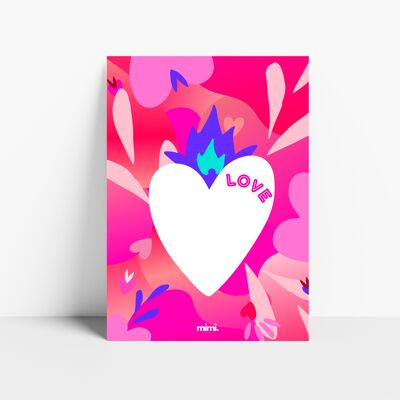 Cartel “Explosión de amor”