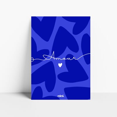 Locandina “Royal Blue Love”.