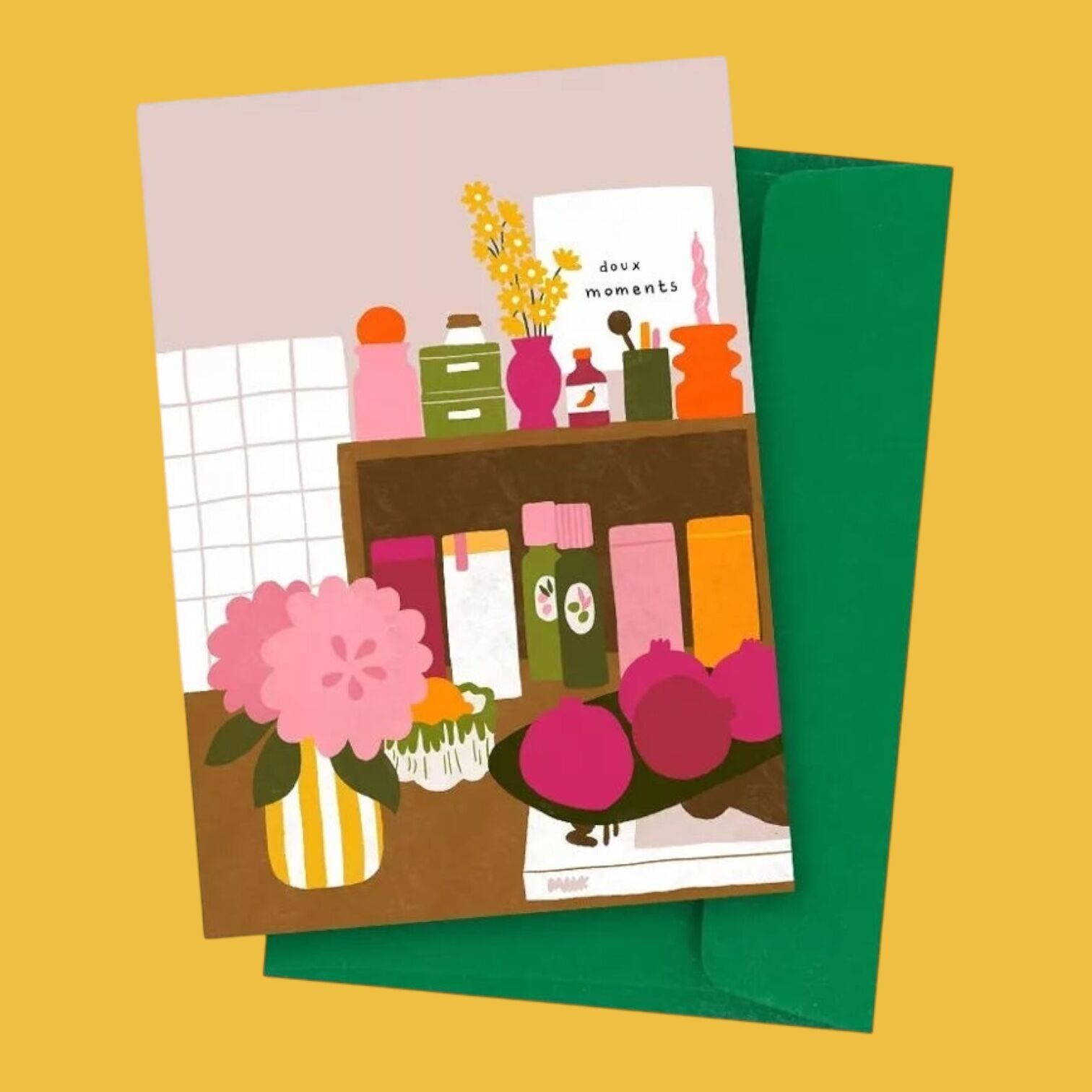 Postal de momentos dulces