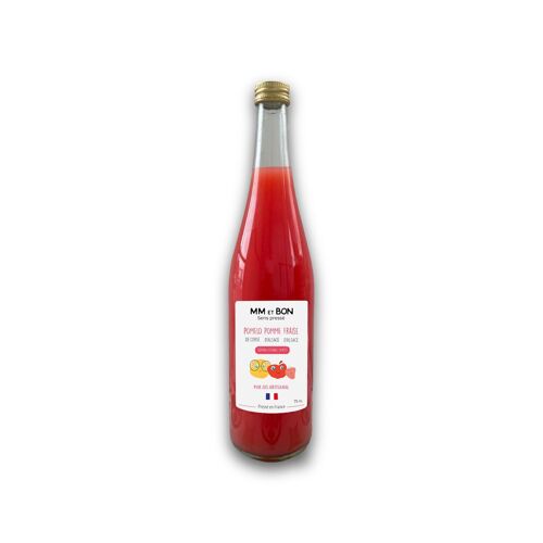 Pur Jus de Pomélo Pomme Fraise 75cl