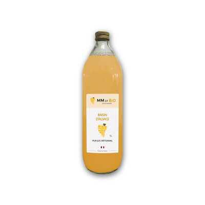 Succo Puro d'Uva Bianca dell'Alsazia BIOLOGICO 1L