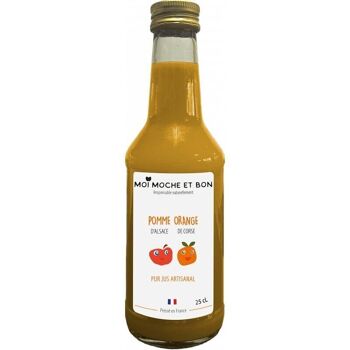 Pur Jus de Pomme Orange Alsace Corse 25cl 2