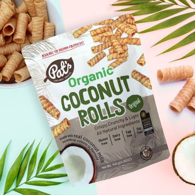 Pats Organic Coconut Rolls