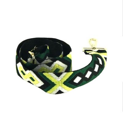 Shoulder Strap Ruit - Groen Geel