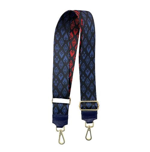 Shoulder Strap Symbol - Donkerblauw Rood