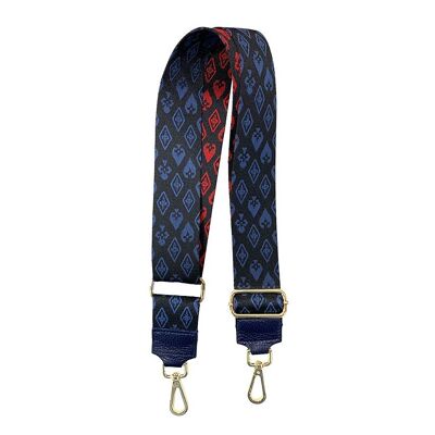 Shoulder Strap Symbol - Donkerblauw Rood