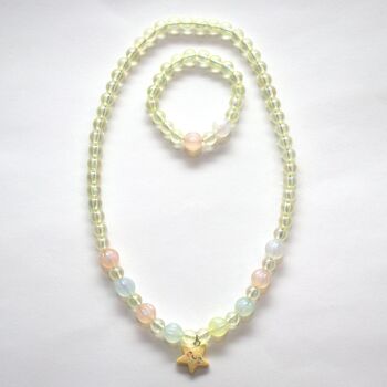 Parure Collier + bracelet - ZOA - Soleil 2