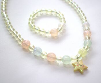 Parure Collier + bracelet - ZOA - Soleil 3