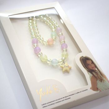 Parure Collier + bracelet - ZOA - Soleil 6