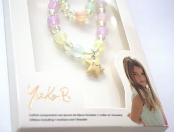 Parure Collier + bracelet - ZOA - Soleil 7