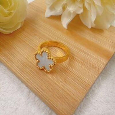 Bague fleur