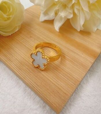 Bague fleur 1