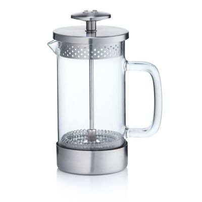 French Press – Core Coffee Press von Barista & Co | Stahl 3 Tassen / 1 Tasse / 350 ml