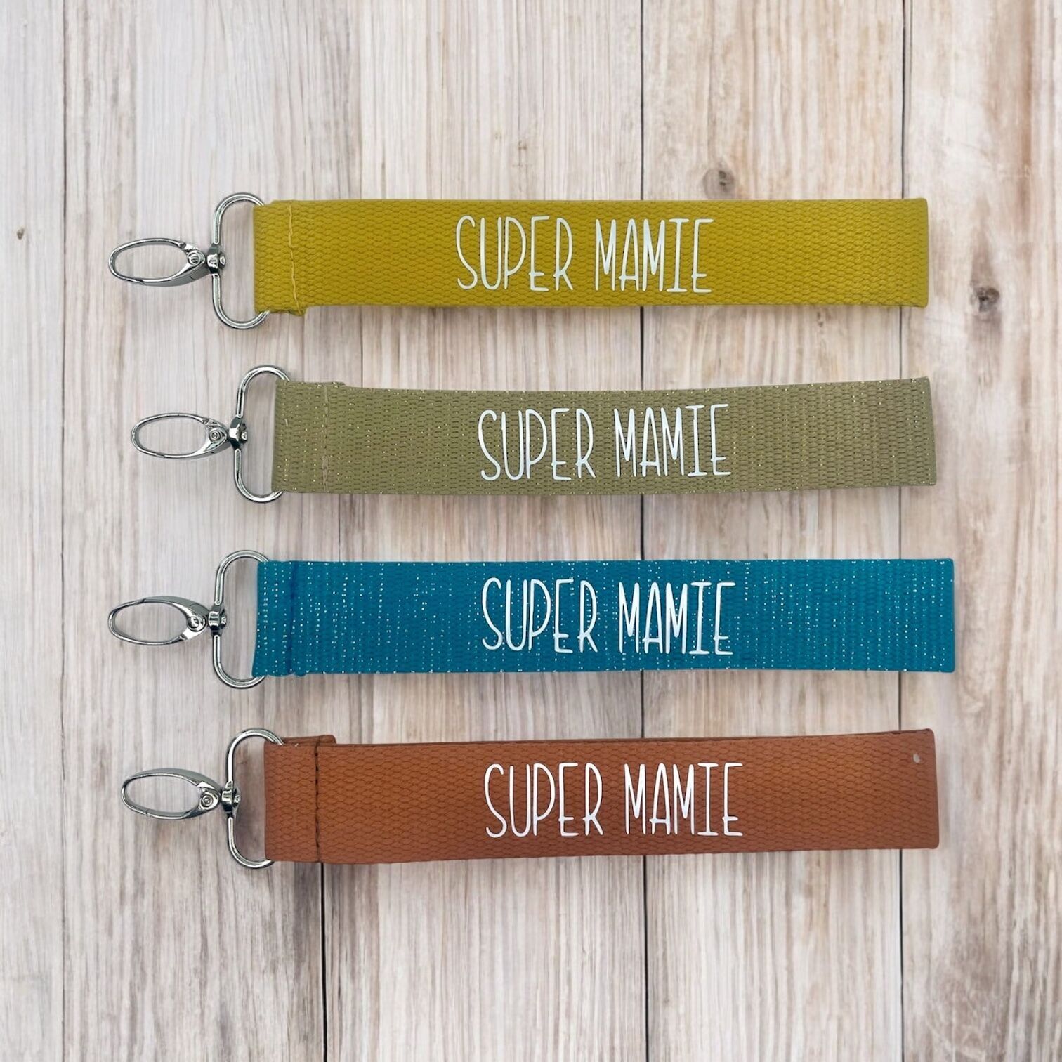 Strap keychain, "Super Granny"